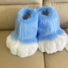 Doll Beast Shoes Furry Cosplay Claw Plush Shoes Comiket Kig Fursuit Kigurumi Cosplay Animal Feet Costume