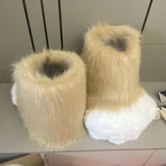 Doll Beast Shoes Furry Cosplay Claw Plush Shoes Comiket Kig Fursuit Kigurumi Cosplay Animal Feet Costume