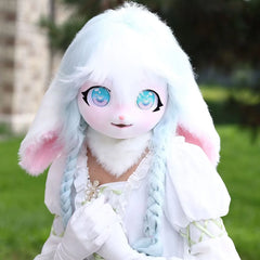 Headset Furry Kig Cosplay Mask Paw Head Base Comiket Furry Fursuit Kigurumi Animal Cat Rabbit Doll Beast Costume