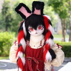 Headset Furry Kig Cosplay Mask Paw Head Base Comiket Furry Fursuit Kigurumi Animal Cat Rabbit Doll Beast Costume